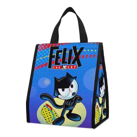 cat metallic senior lunch box|Felix the Cat Lunch Box .